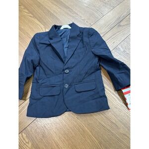 Kids Blazer Jacket Formal Occasion Wedding Party Dress up Navy Blue